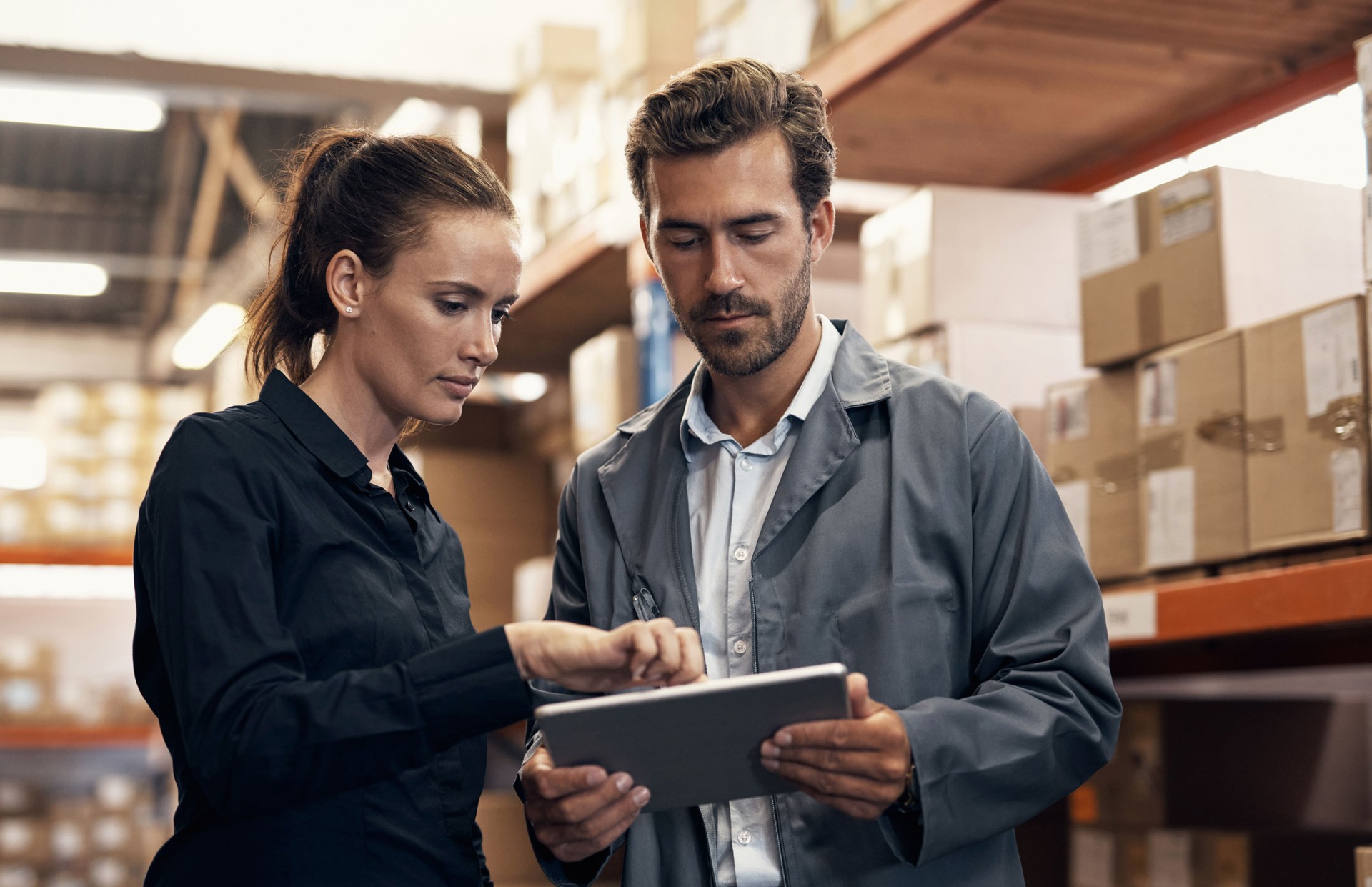 Incorporating IT systems into warehouse management